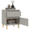 vidaXL Bedside Cabinet Concrete Grey 40x35x50 cm