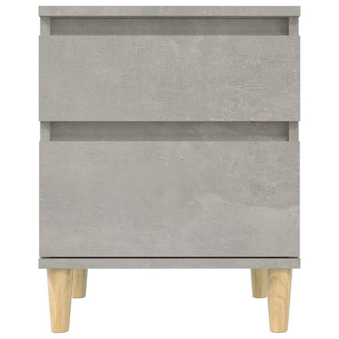 vidaXL Bedside Cabinet Concrete Grey 40x35x50 cm