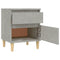 vidaXL Bedside Cabinet Concrete Grey 40x35x50 cm