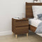 vidaXL Bedside Cabinet Brown Oak 40x35x50 cm