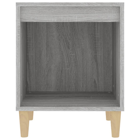 vidaXL Bedside Cabinet Grey Sonoma 40x35x50 cm