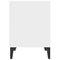 vidaXL Bedside Cabinet White 40x35x50 cm