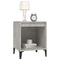 vidaXL Bedside Cabinets 2 pcs Concrete Grey 40x35x50 cm