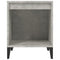 vidaXL Bedside Cabinets 2 pcs Concrete Grey 40x35x50 cm