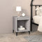 vidaXL Bedside Cabinets 2 pcs Grey Sonoma 40x35x50 cm