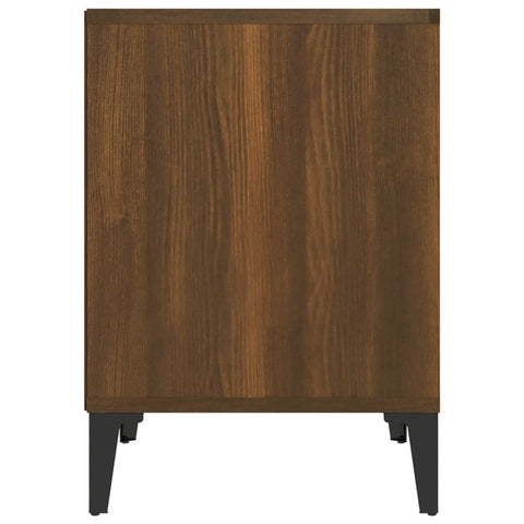 vidaXL Bedside Cabinets 2 pcs Brown Oak 40x35x50 cm