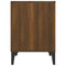 vidaXL Bedside Cabinets 2 pcs Brown Oak 40x35x50 cm