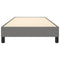 vidaXL Bed Frame without Mattress Dark Grey 90x200 cm Fabric