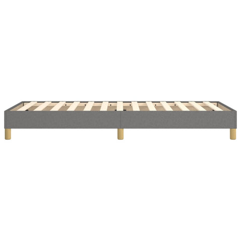 vidaXL Box Spring Bed Frame Dark Grey Single Fabric (UK/IE/FI/NO only)