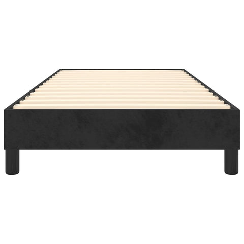 vidaXL Box Spring Bed Frame Black Single Velvet (UK/IE/FI/NO only)