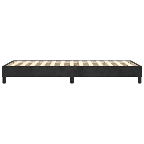 vidaXL Box Spring Bed Frame Black Single Velvet (UK/IE/FI/NO only)