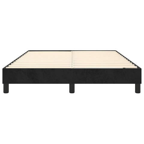 vidaXL Box Spring Bed Frame Black Double Velvet (UK/IE/FI/NO only)