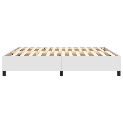 vidaXL Bed Frame without Mattress White Super King Faux Leather (UK/IE/FI/NO only)
