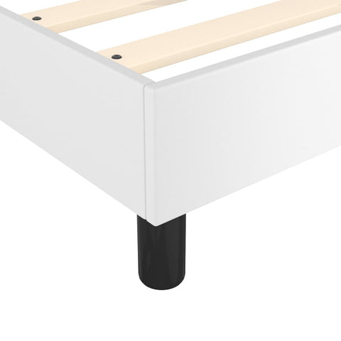 vidaXL Bed Frame without Mattress White Super King Faux Leather (UK/IE/FI/NO only)