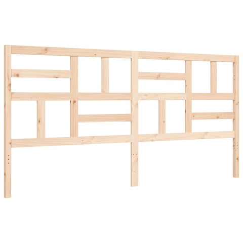 vidaXL Bed Frame without Mattress Super King Size Solid Wood