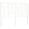 vidaXL Bed Frame without Mattress White 140x200 cm Solid Wood