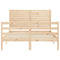 vidaXL Bed Frame without Mattress Small Double Solid Wood