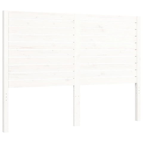 vidaXL Bed Frame without Mattress White 120x200 cm Solid Wood