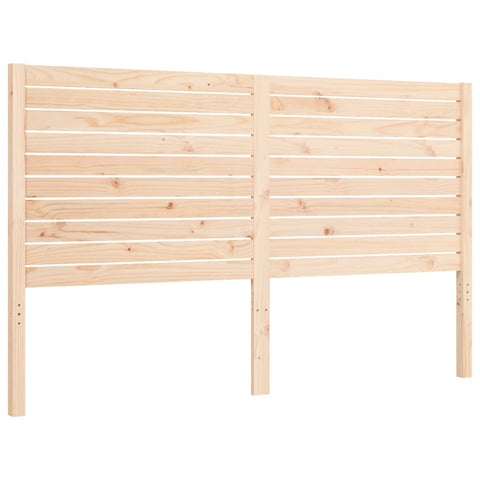 vidaXL Bed Frame without Mattress King Size Solid Wood