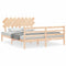 vidaXL Bed Frame without Mattress 160x200 cm Solid Wood