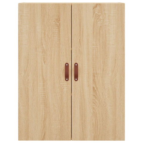 vidaXL Wall Mounted Cabinets 2 pcs Sonoma Oak 69.5x34x90 cm