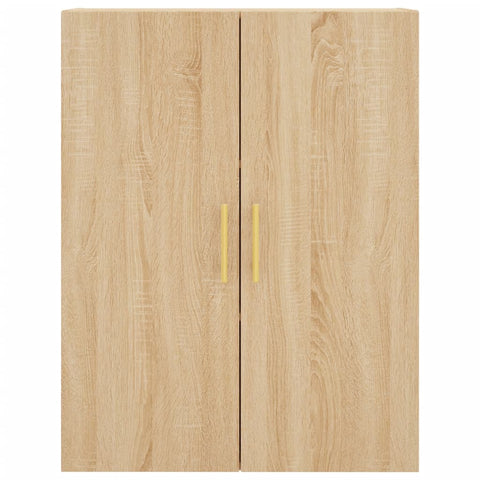 vidaXL Wall Mounted Cabinets 2 pcs Sonoma Oak 69.5x34x90 cm