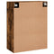 vidaXL Wall Mounted Cabinets 2 pcs Smoked Oak 69.5x34x90 cm