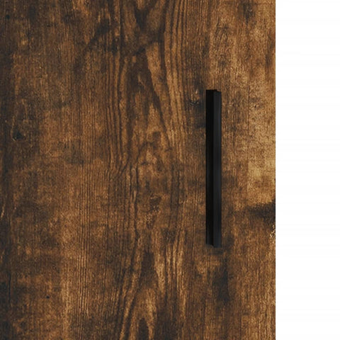 vidaXL Wall Mounted Cabinets 2 pcs Smoked Oak 69.5x34x90 cm