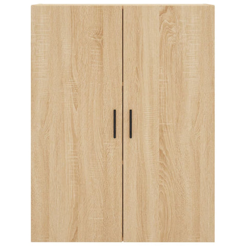vidaXL Highboard Sonoma Oak 69.5x34x180 cm Engineered Wood