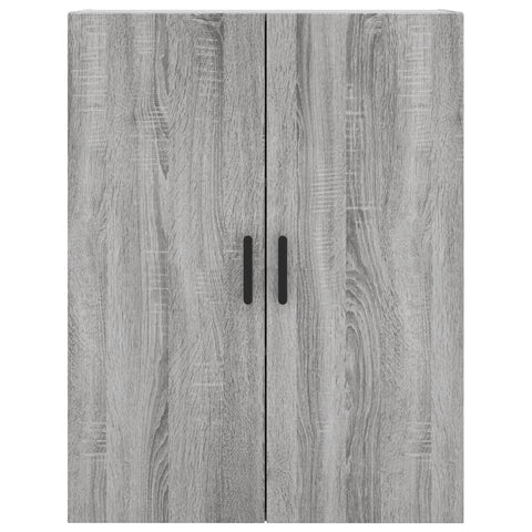 vidaXL Highboard Grey Sonoma 69.5x34x180 cm Engineered Wood