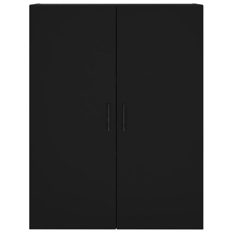 vidaXL Highboard Black 69.5x34x180 cm Engineered Wood