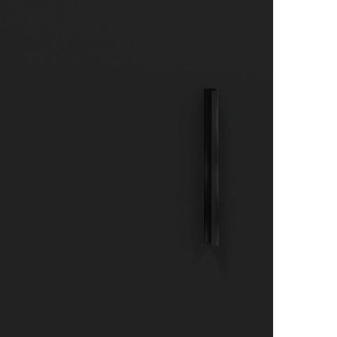 vidaXL Highboard Black 69.5x34x180 cm Engineered Wood