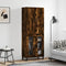 vidaXL Highboard Smoked Oak 69.5x34x180 cm Engineered Wood