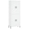 vidaXL Highboard White 69.5x34x180 cm Engineered Wood