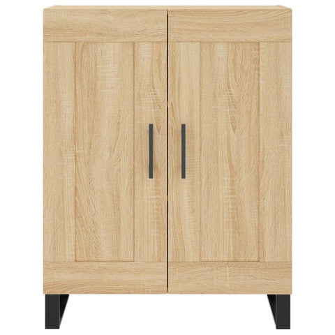 vidaXL Highboard Sonoma Oak 69.5x34x180 cm Engineered Wood