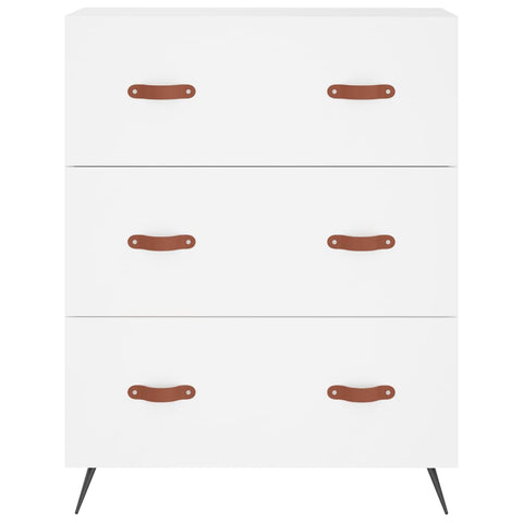 vidaXL Highboard White 69.5x34x180 cm Engineered Wood