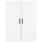 vidaXL Highboard White 69.5x34x180 cm Engineered Wood