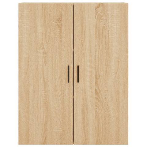 vidaXL Highboard Sonoma Oak 69.5x34x180 cm Engineered Wood
