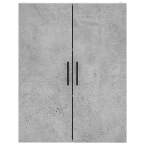 vidaXL Highboard Concrete Grey 69.5x34x180 cm Engineered Wood