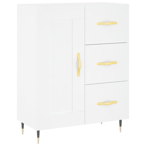 vidaXL Highboard White 69.5x34x180 cm Engineered Wood
