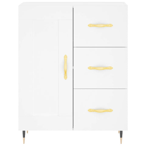 vidaXL Highboard White 69.5x34x180 cm Engineered Wood