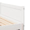 vidaXL Pull-out Day Bed White 180 x 200 cm Solid pine wood