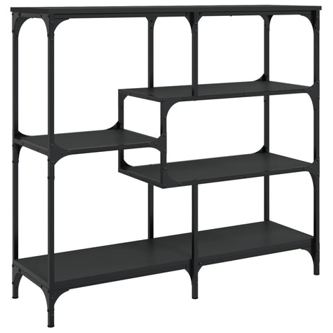 vidaXL Console Table Black 103x32x95 cm Engineered Wood