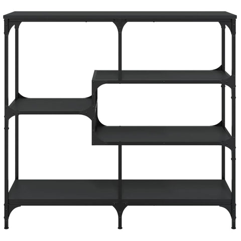 vidaXL Console Table Black 103x32x95 cm Engineered Wood