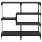 vidaXL Console Table Black 103x32x95 cm Engineered Wood