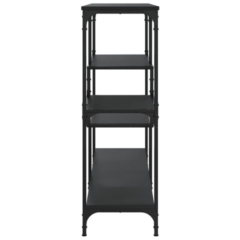 vidaXL Console Table Black 103x32x95 cm Engineered Wood
