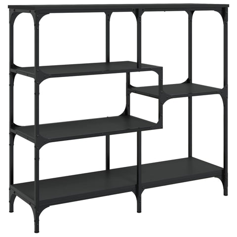 vidaXL Console Table Black 103x32x95 cm Engineered Wood