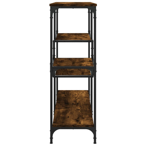 vidaXL Console Table Smoked Oak 103x32x95 cm Engineered Wood