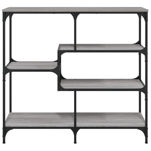 vidaXL Console Table Grey Sonoma 103x32x95 cm Engineered Wood