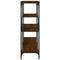 vidaXL Console Table Brown Oak 103x32x95 cm Engineered Wood